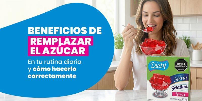 Beneficios de reemplazar el azúcar en tu rutina diaria y cómo hacerlo correctamente