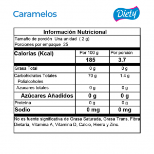 Dúo de Caramelos Surtidos Diety Bolsa zipper x 50 g._2