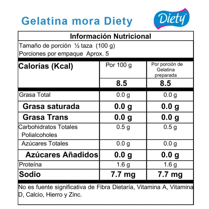 Gelatina Diety Tradicional Six Pack  (6 sabores)_5
