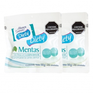 Dúo de Mentas Diety Bolsa zipper x 50 g._1