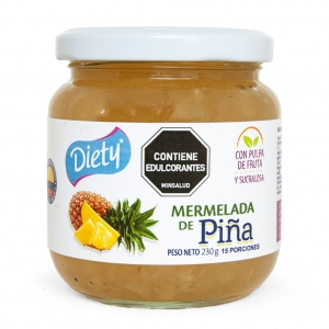 Mermelada Diety Piña Frasco x 230 g._1