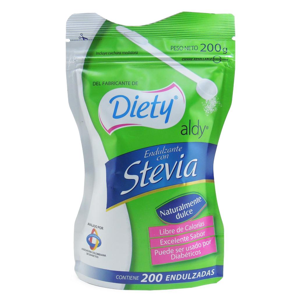 Endulzante Stevia Bolsa Doy Pack x 200 g._1