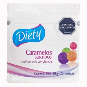 Caramelos Surtidos Diety Bolsa zipper x 50 g._1