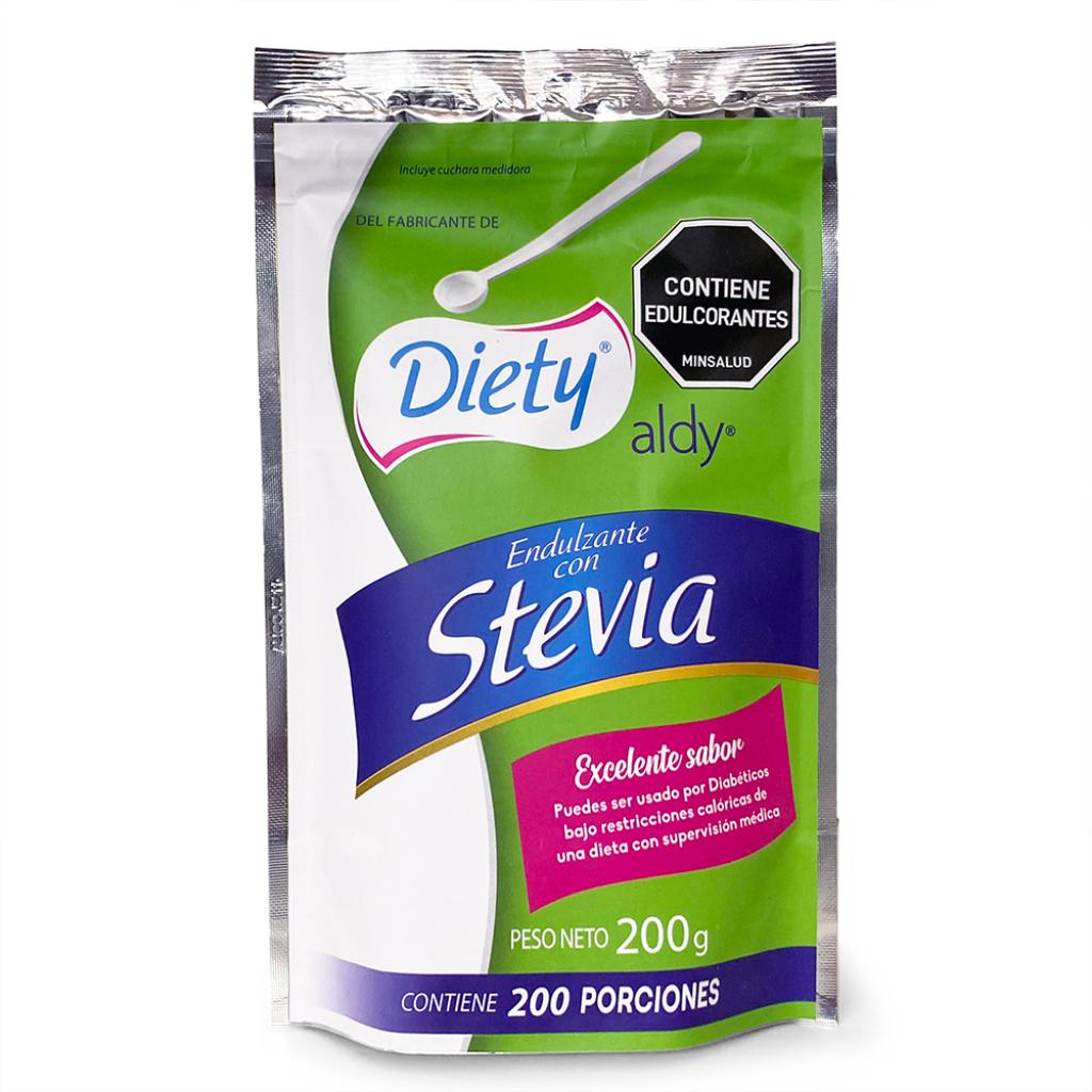 Endulzante Stevia Bolsa Doy Pack x 200 g._1