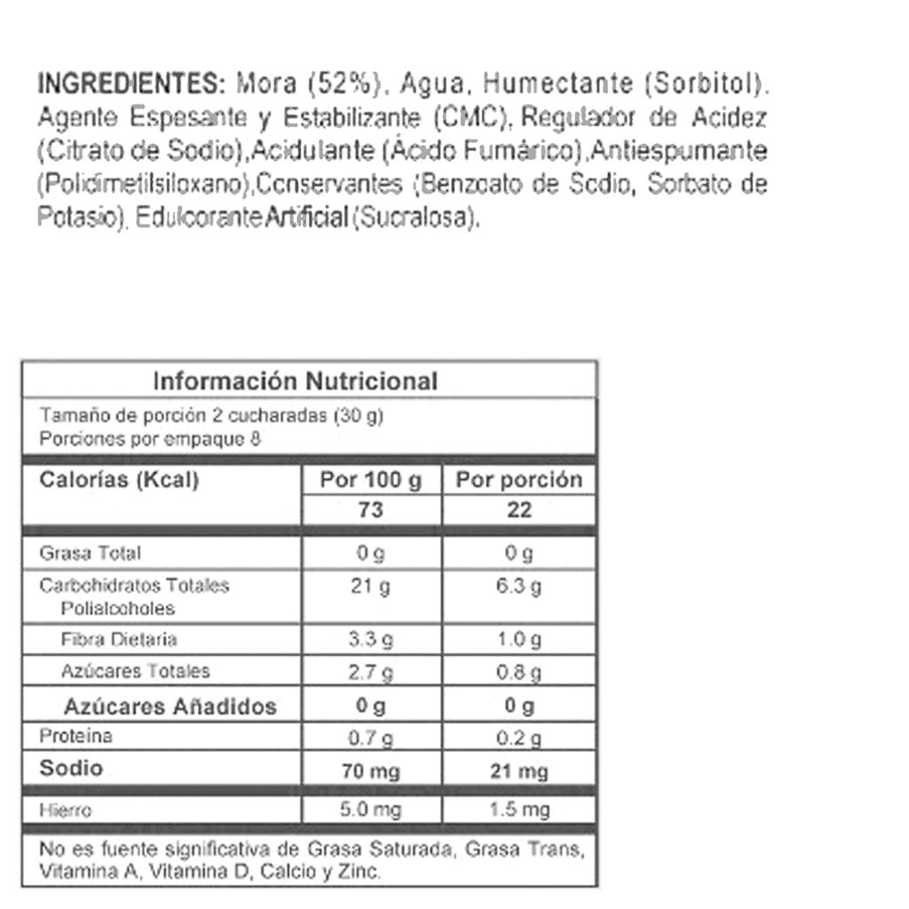 Fruta en Conserva Diety Mora x 250 g._2